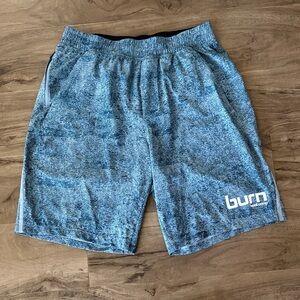 lululemon athletica Heathered Blue Athletic Shorts